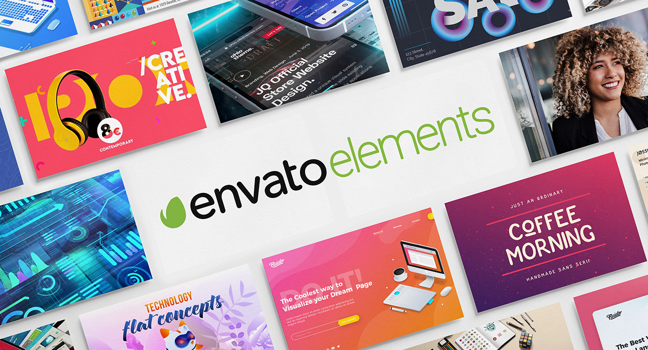 Envato Elements موقع واحد لكل احتياجاتك الإبداعية