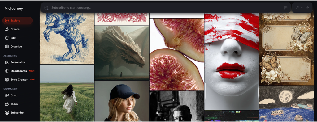 Midjourney : الإبداع الفني بأعلى جودة